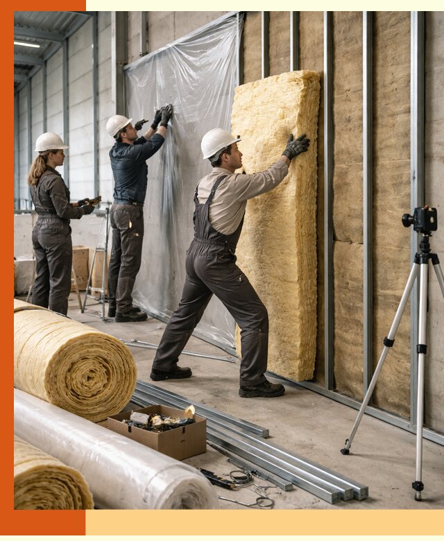 Утепление складского терминала в Зеленокумске профессионально и надёжно